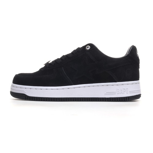 A Bathing Ape Bape Sta Black Suede 1H70191004