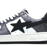 A Bathing Ape Bape Sta Snake Skin Black 1I80191009-0421QD26