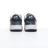 A Bathing Ape Bape Sta Snake Skin Black 1I80191009-0421QD26