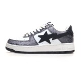 A Bathing Ape Bape Sta Snake Skin Black 1I80191009-0421QD26