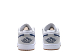 Jordan 1 Low Midnight Navy Neutral Grey 553558-146
