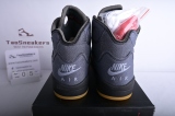 Jordan 5 Retro Off-White Black CT8480-001（High-end Batch）