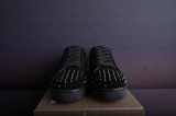 Christian Louboutin Louis Junior Spikes Veau Velours Sneaker Black 1130575CM53