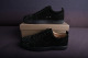 Christian Louboutin Louis Junior Spikes Veau Velours Sneaker Black 1130575CM53