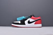 Air Jordan 1 Low“Black Toe”  553558-116