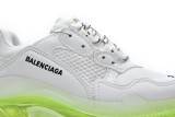 Balenciaga Triple S White Green 544351 W0901 9010