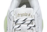 Balenciaga Triple S White Green 544351 W0901 9010