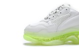 Balenciaga Triple S White Green 544351 W0901 9010
