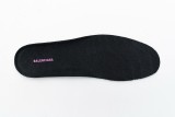 Balenciaga Triple S Letter Black Pink 524039 W2FA1 7635
