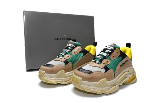 Balenciaga Triple S Green Yellow 483513 W06E3-7070