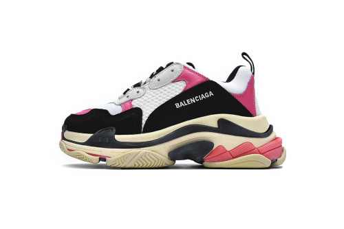 Balenciaga Triple S Black Pink 524039 W09O6 5671