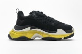 Balenciaga Triple S Black Yellow 483513 W06E1 1078