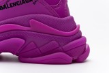 Balenciaga Triple S Letter Pulm Powder 524039 W2FA1 7634