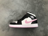 Air Jordan 1 Mid (GS)  Arctic Pink  555112-103