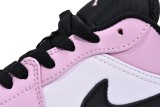Air Jordan 1 Retro Low（GS）White Pink 554723-601