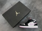 Air Jordan 1 Mid (GS)  Arctic Pink  555112-103
