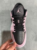 Air Jordan 1 Retro Low（GS）White Pink 554723-601