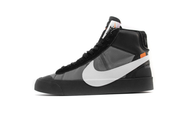 OFF WHITE X Nike Blazer Mid  Black AA3832-001