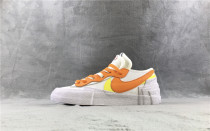 Nike x Sacai Blazer Low White/Magma Orange DD1877-100