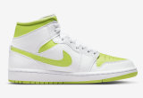 Air Jordan 1 Mid White Lime BQ6472-131