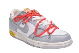 OFF WHITE x Nike Dunk SB Low The 50 NO.6 DM1602-110