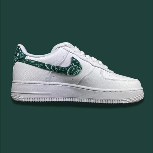 Nike Air Force 1 `07 Essential Shoes Green Paisley DH4406-102
