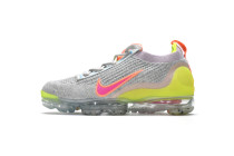 Nike Air VaporMax Flyknit 2021 Grey Red Green DH4088-002