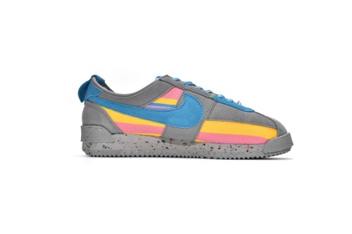 Union LA x Nike Cortez Blue Pink Yellow Grey DR1413-002