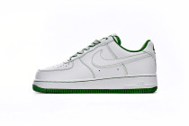 Nike Air Force 1 Low Contrast Stitch White Pine Green CV1724-103