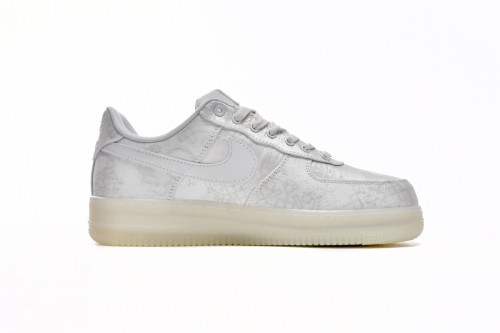 CLOT x Nike Air Force 1 Low Premium White Silk AO9286-100