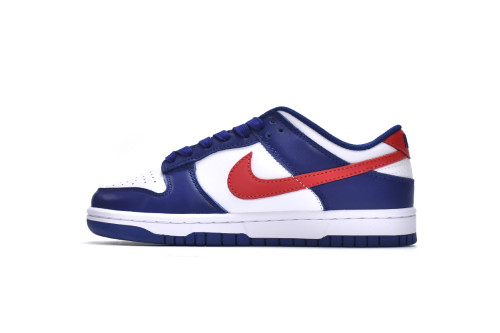 Nike Dunk Low White and University Red DD1503-119