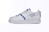 Nike Air Force 1 Low White and Safety Orange DH4408-100
