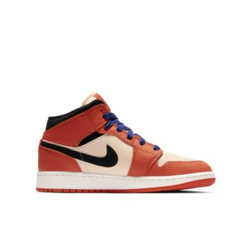 Air Jordan 1 Mid Team Orange BQ6931-800