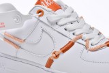 Nike Air Force 1 Low White and Safety Orange DH4408-100