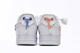 Nike Air Force 1 Low White and Safety Orange DH4408-100