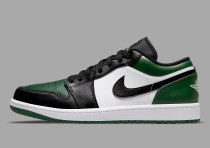 Air Jordan 1 Low Green Toe 553558-371