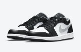 Air Jordan 1 Low Black Particle Grey 553558-040