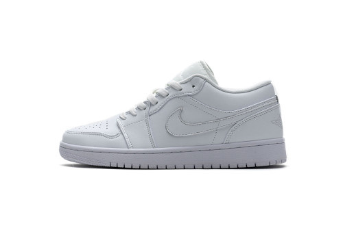 Air Jordan 1 Low White Pure Platnium 553558-130