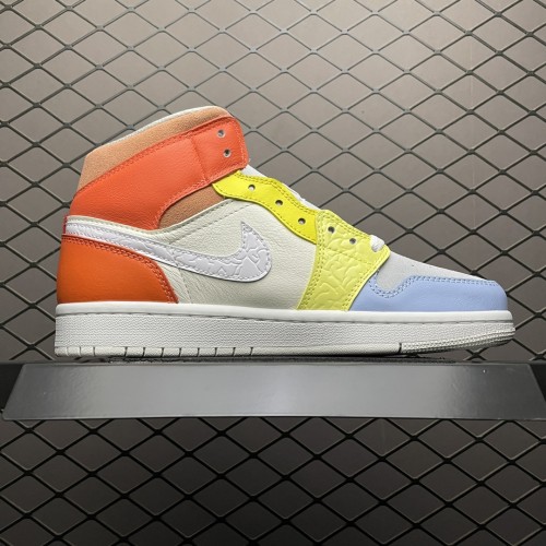 Air Jordan 1 Mid To My First Coach (W) DJ6908-100