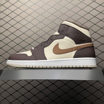 Jordan 1 Mid SE Brown Basalt Oatmeal (W)  DO6699-200