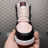 Air Jordan 1 Mid GS Pink Crimson  554725-604
