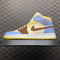 Air Jordan 1 High Mid FearlessAJ1 MID CU2803-200