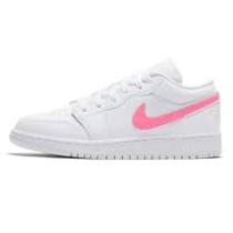 AIR JORDAN 1 LOW WHITE/WHITE/NEON CW7035-100