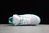 Air Jordan 5 Retro Light Aqua 2018 White 440892-100