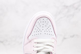 Nike Air Jordan 1 Mid White Pink Black BQ6472-500