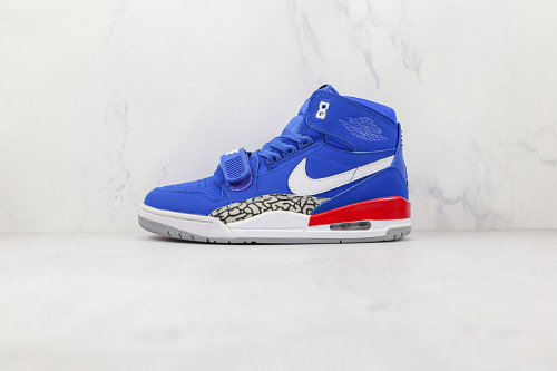 Nike Air Jordan Legacy 312 Detroit Red White Blue Shoes  AV3922-416