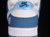 Born x Raised x Nike SB Dunk Low Blue White FN7819-400