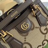  Gucci Diana Jumbo GG mini tote bag 