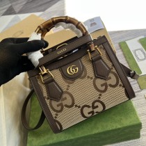  Gucci Diana Jumbo GG mini tote bag 