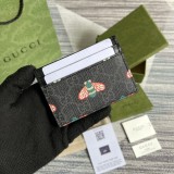 Gucci Bestiary card case with bees